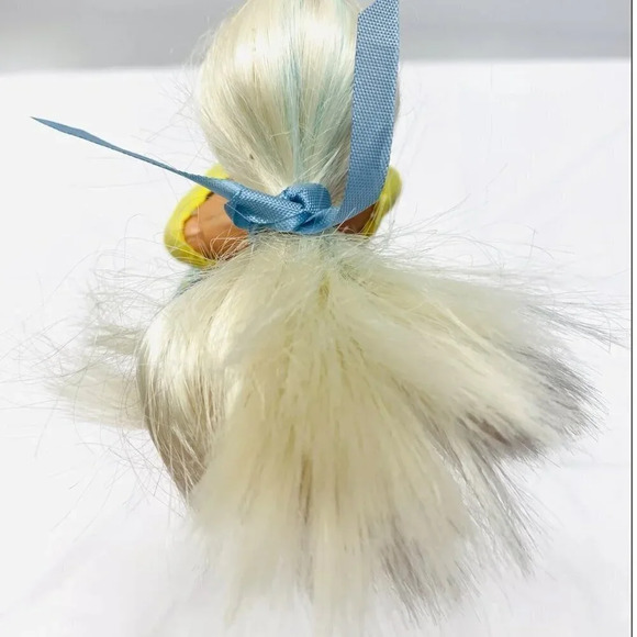 MATTEL BARBIE Doll Blond Hair Articulated Elbow Knees Earrings Dress 12" Tall - Picture 9 of 12